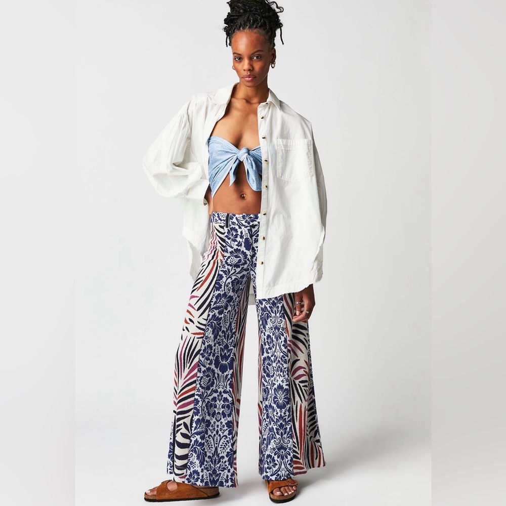 Free People Mokara Jacquard Pants